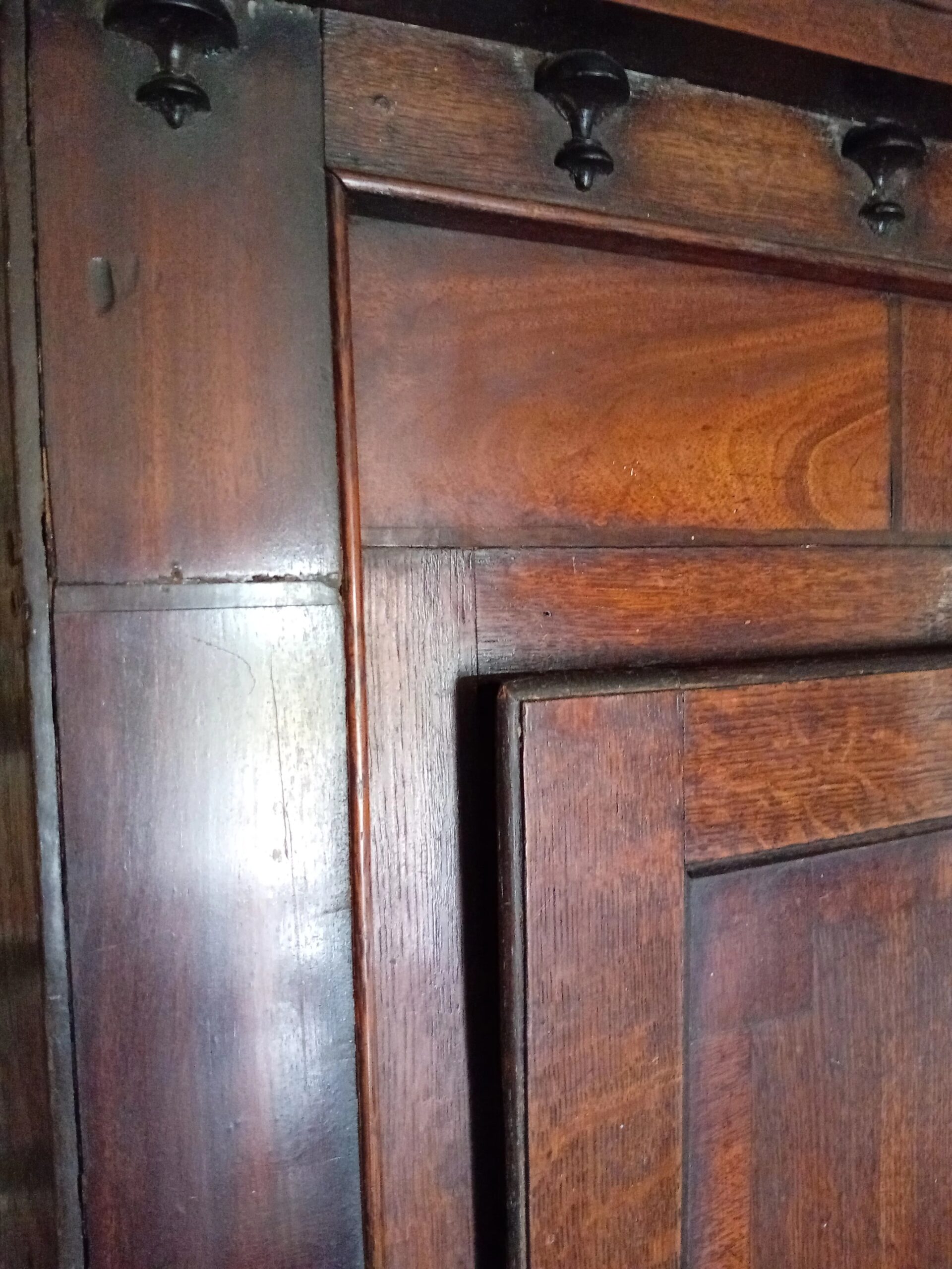 Generous Georgian Inlaid Corner Cupboard - Image 8