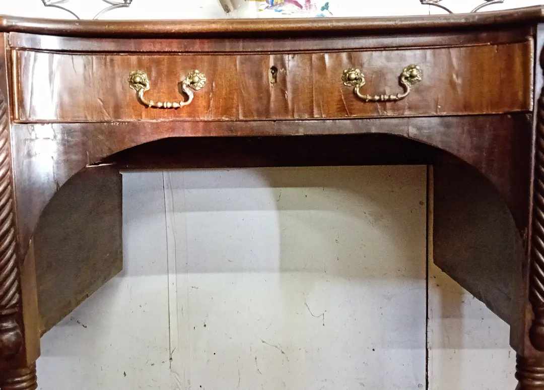 Reggie Regency Irish Mahogany Sideboard Circa 1811 - Image 6